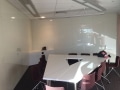 Colour Backed Glass Whiteboard by Graphic Glass Services Qld